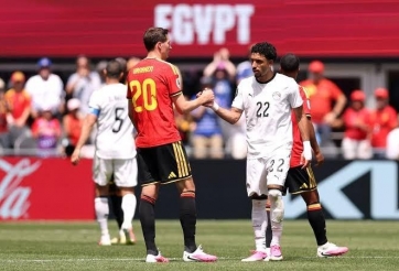 Ai Cập nối dài kỷ lục buồn tại World Cup sau trận hòa Bỉ