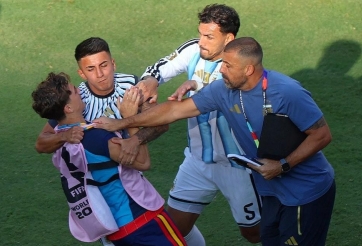 Sao Argentina vung nắm đấm, gây hỗn loạn sau chung kết World Cup 2026