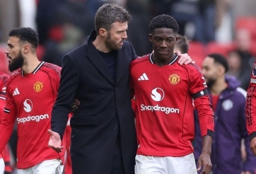 Carrick làm điều đặc biệt với Mainoo sau cú sốc World Cup