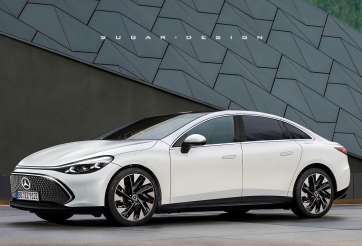 Mercedes C-Class lộ diện chạy điện trên đường chạy thử với thiết kế mới