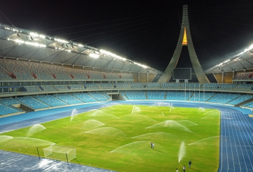 VIDEO: Bị chê là 'công viên nước', sân đấu triệu đô Campuchia vẫn ghi điểm ấn tượng