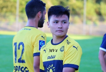 Quang Hải báo tin cực vui từ Pau FC cho NHM Việt Nam