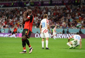 Lukaku 'hattrick giật mình', Bỉ bị Croatia loại cay đắng tại World Cup