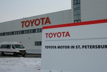 Toyota chính thức ngừng hoạt động tại Nga