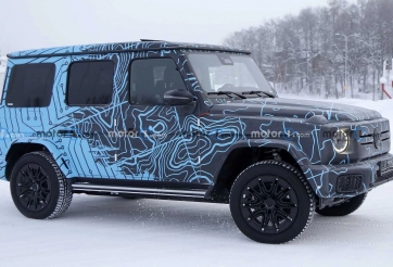 Mercedes G63 bản thuần điện lộ diện, thể hiện khả năng off-road ấn tượng