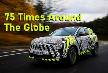Ô tô mới chạy thử đủ 75 vòng Trái Đất trước khi xuất xưởng
