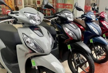 Giá xe Honda Vision “giảm nhiệt”