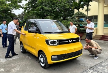 Ô tô điện mini sản xuất tại Việt Nam lần đầu lộ ảnh thực tế, sớm ra mắt ngay trong quý II