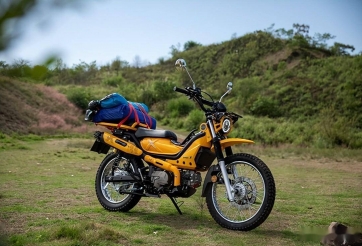 Mẫu xe máy cực chất với ống xả kiểu súng máy 6 nòng, giá quy đổi chỉ ngang Honda Future