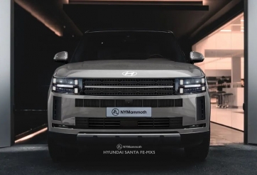 Hyundai Santa Fe 2023 lộ diện: Thiết kế vuông vức, có một điểm rất giống Land Rover