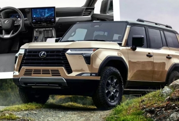 Lexus GX thế hệ mới trình làng, bề ngoài vuông vức như Land Rover Defender