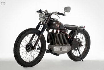 Chiêm ngưỡng ‘huyền thoại một thời’ Minsk M1A lột xác với bản độ thuần điện