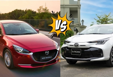 So sánh Mazda2 và Toyota Vios: Nên chọn xe nào?
