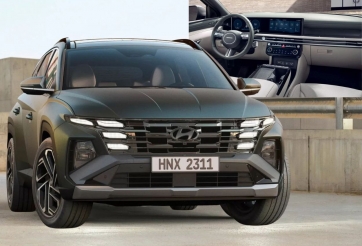 Hyundai Tucson 2024 lộ diện: ‘Đại tu’ nội thất, thay màn hình và vô lăng mới