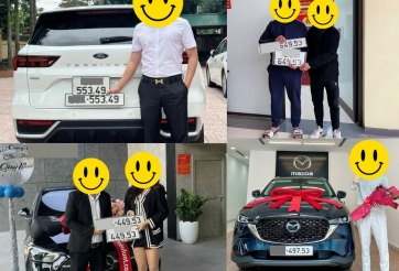 Những pha bấm trúng biển số ‘đại hạn’ 49-53 trong năm 2023 khiến chủ xe phải ‘tái mặt’