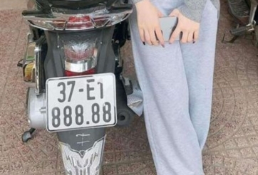 Nghệ An: Nữ sinh viên may mắn bấm ngẫu nhiên trúng biển số ngũ quý 8 ‘siêu đẹp’