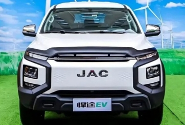 Bán tải điện JAC Hunter ‘rục rịch’ ra mắt: Thiết kế hầm hố, sức mạnh đáng nể