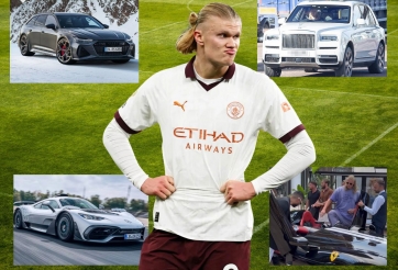‘Quái thú’ Erling Haaland và bộ sưu tập ô tô đắt đỏ: Đầy đủ từ Rolls-Royce tới Mercedes