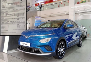 Xe điện VinFast VF e34 gây bất ngờ với chi phí bảo dưỡng 14 vạn km cực ‘mềm’