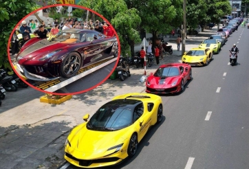 Dàn siêu xe của Hoàng Kim Khánh đổ bộ tại Nha Trang, có cả Koenigsegg Regera giá hơn 100 tỷ đồng
