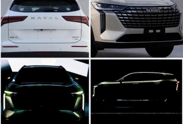 Xem trước thiết kế Haval H6 2024 - phiên bản nâng cấp của SUV hybrid đang bán tại Việt Nam