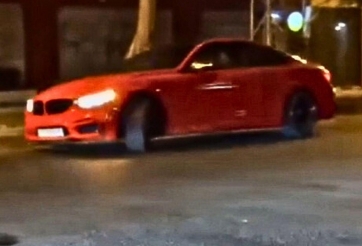 TP.HCM: Tài xế xe BMW thể hiện khả năng drift gây huyên náo quận 1