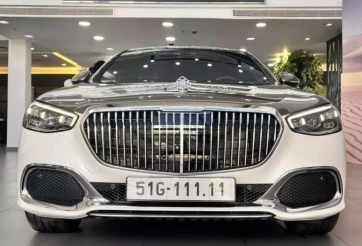 Mercedes-Maybach S450 ‘xứng đôi’ bên biển số siêu VIP 51G-111.11