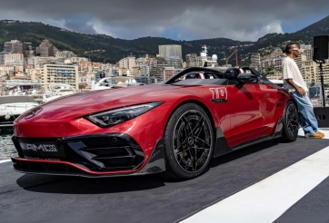 Chiêm ngưỡng siêu xe Mercedes-AMG Mythos PureSpeed mới ra mắt, có tiền chưa chắc mua được