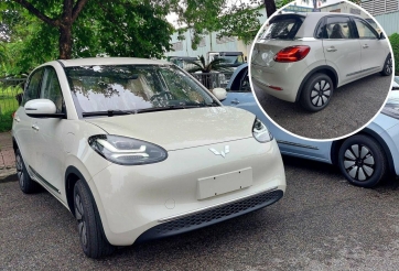 Xe điện cỡ nhỏ Wuling Bingo lần đầu lộ diện tại Việt Nam