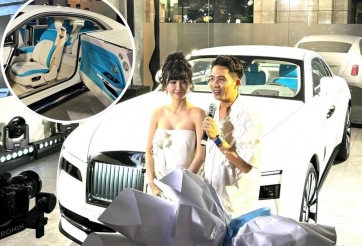 Đại gia Minh Nhựa nhận bàn giao ‘biệt thự di động’ Rolls-Royce Spectre, giá không dưới 18 tỷ đồng