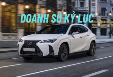 Thương hiệu xe sang Lexus xô đổ kỷ lục doanh số tồn tại suốt 35 năm