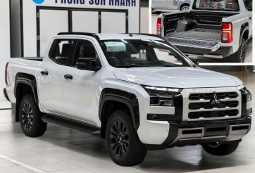 Mitsubishi Triton 2024 lần đầu lộ diện hoàn toàn tại Việt Nam, nâng cấp toàn diện đấu Ford Ranger