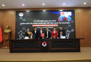 Next Media tài trợ toàn bộ chi phí đưa cầu thủ trẻ sang Bundesliga đào tạo