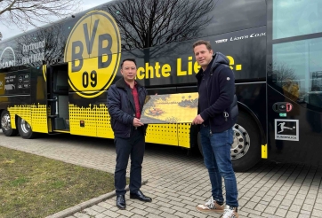 Quyền chủ tịch VFF ông Trần Quốc Tuấn thăm và làm việc với đại diện các CLB tại Bundesliga
