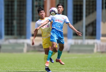 SLNA tạm đứng dưới Hà Nội ở giải U17 quốc gia K-Elec 2022