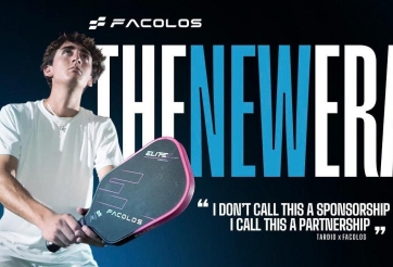 Facolos khẳng định vị thế tại Mỹ: Trở thành đối tác vợt chính thức của PPA và MLP