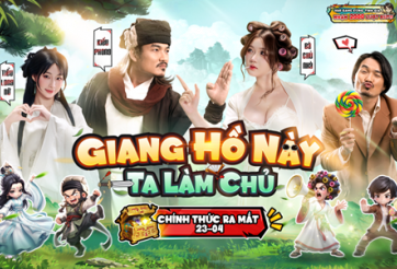 Game võ hiệp Kim Dung kết hợp cùng Action C, tạo sức hút nhờ màn bắt tay với Trầm Minh Hoàng