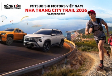 Mitsubishi Motors Việt Nam mang đến trải nghiệm đường chạy ven biển – núi độc đáo tại Nha Trang City Trail 2026