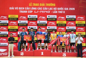 GIẢI VÔ ĐỊCH CẦU LÔNG CÁC CLB QUỐC GIA 2026 - TRANH CÚP LI-NING LẦN THỨ II: MỘT MÙA GIẢI THÀNH CÔNG VỚI NHIỀU DẤU ẤN