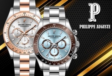 Philippe Auguste trình làng BST đồng hồ mới: Đậm chất nam tính và dấu ấn cá nhân