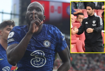 Arteta nói lời thật lòng về Lukaku sau trận thua Chelsea