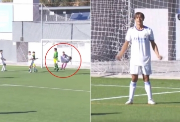 Bàn thắng đẹp đến mức không tưởng của đội trẻ Real Madrid