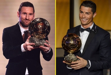 Danh sách chủ nhân Quả bóng vàng qua các năm: Messi, Ronaldo và phần còn lại