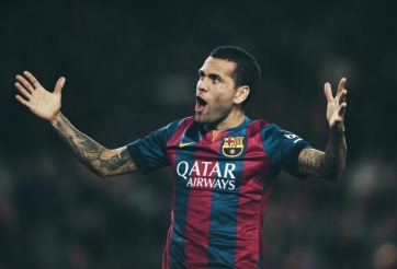 Sự nghiệp huy hoàng của Dani Alves tại Barcelona