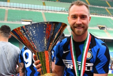 Christian Eriksen chính thức rời Inter Milan