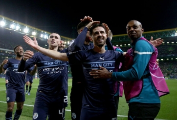 Dễ dàng hủy diệt đối thủ, Man City đặt một chân vào tứ kết Cúp C1