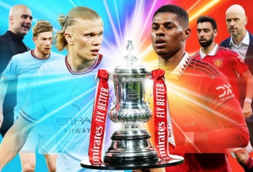 Lịch thi đấu chung kết Cup FA giữa Man City vs MU