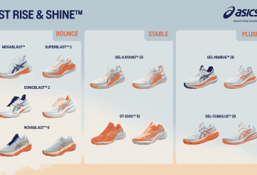 ASICS khởi động chuỗi sự kiện ra mắt RISE & SHINE Collection cùng Pocari Sweat Run 2026