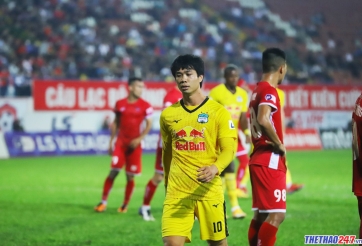 Đội hình chính thức HAGL vs Hà Nội: Công Phượng dự bị