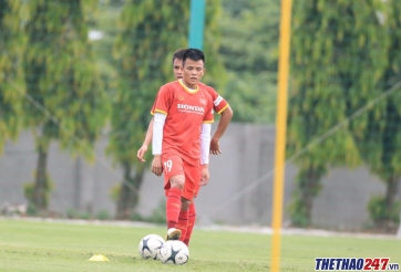VIDEO: U22 Việt Nam luyện tập tích cực ngày ĐTQG lên đường làm nhiệm vụ